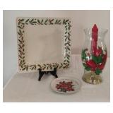 Large Holiday Sonoma Serving Plate and More