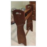Wooden Quilt Rack 32x24
