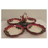 Ceramic Holiday Serving Dish