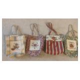 Small Longaberger Tote Bags 9x8