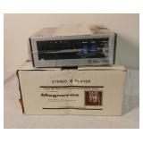 Unused Magnavox 8 Track Tape Player