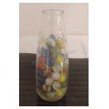 Jar of Vintage Marbles