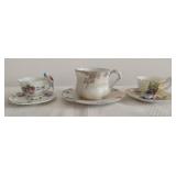 Assorted Tea Cups & Saucer Sets