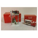 Department 56 Coca Cola Billboard and Delivery