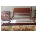 Full Size Bed Frame-Headboard, Footboard and Rails