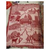 Lorain County Ohio Tapestry Throw 5ftx4ft