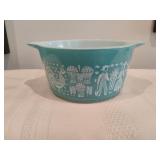 Vintage Pyrex Blue Amish Butterprint
