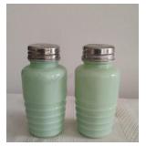 Vintage Jadeite Salt & Pepper Shakers