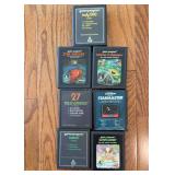 Vintage Atari game lot of 7 games