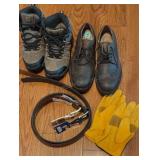 Men size 8.5 fila boots and Bass golf shoes 8.5