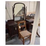 Antique Vanity and Furniture Pieces