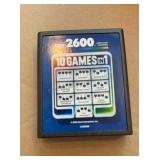Atari 2600 10 in 1 video game for 2600