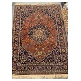 Vintage area rug 48x72 needs cleaning