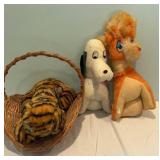 Vintage stuffed animals