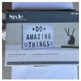 Style Selections Novelty Cinema Light