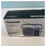 Panasonic RF-2400D FM-AM 2-Band Receiver Silver