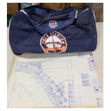 Detroit Tigers Lot Sports Bag & Blueprint