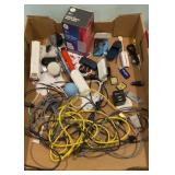 Miscellaneous wires, charging cables, remotes,