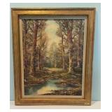 31x37 Aldo Mantovani Signed Oil Painting