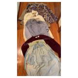 Lot of 5 vintage clothing articles shirts and