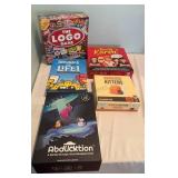 Group of Various Board Games