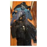 Lot of 5 menï¿½s jackets and coats sizes vary