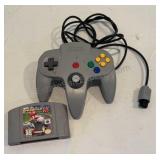 Nintendo 64 mario cart and controller