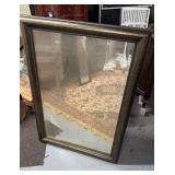 Beveled Glass Wall Mirror 29x41