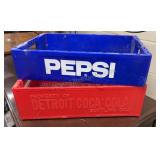 Plastic Pepsi & Coke Crates