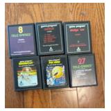 Vintage Atari game lot of 6