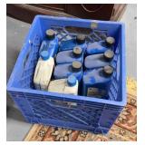 Crate of Motor oil