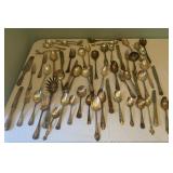 Group of Silver plated Flatware