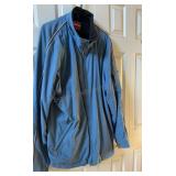 Mens XL BLUE JACKET in Used Condition