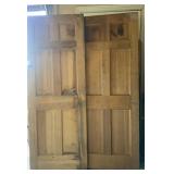 Solid Hard Wood Doors Pair of Solid doors