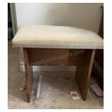 Stool. 13" x 19" x 17" H