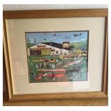 Framed Print  22-1/2" x 19"