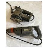Vintage Power Tools Untested Professional Heavy