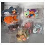TY BEANIE BABIES FISH THEMED CIRCA 1997