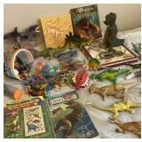 DINOSAUR AMD REPTILE FIGURES BOOKS