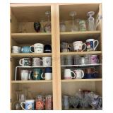 Contents of Coffee Cup and Glass Cupboard, Bring
