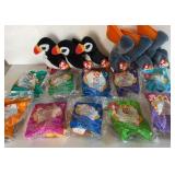 TY BEANIE BABIES PUFFER and SCOOP , MCDONALDS