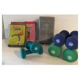 Hand Weights Yoga Block 8lbs, 5lbs and 3lbs