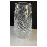 vintage Waterford Crystal flower vase featuring