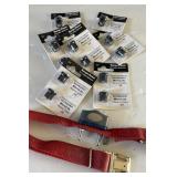 Electric Pet Collar 3 V Batteries and Bin of Dog