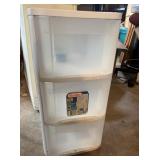 Sterilite 3 Drawer Storage , Not on Wheels