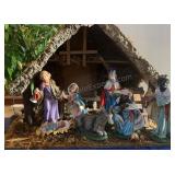 XL NATIVITY MADE IN ITALY PURCHASED AT BRONNERS