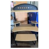 Desk Computer Desk on Wheels 36" x 19" x 60" H,