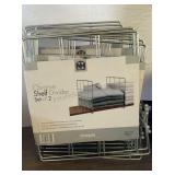 Chrome Self Dividers 6 Sets of 2, 12 total