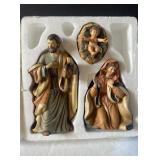 Nativity Set 3 Piece 10" Joseph, 7" Mary and 4.5"