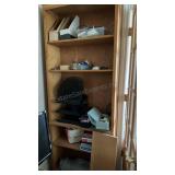 6 Shelf Bookcase with Contents, Bring Boxes to
